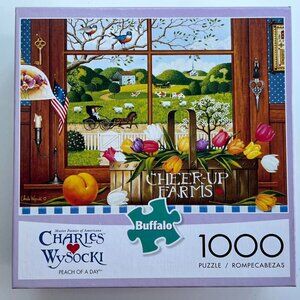 Charles Wysocki 1000-piece puzzle (new in sealed box)